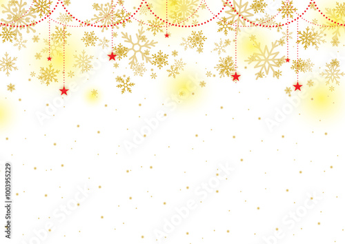 クリスマスイメージの背景