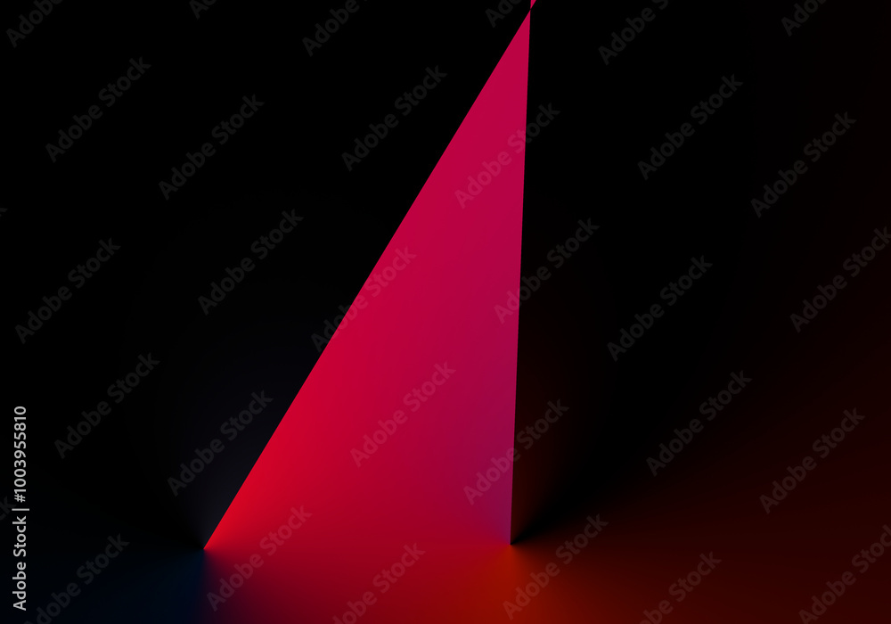 Fondo abstracto en rojo y negro. Apertura a la luz. Luz al final del tunel Fondo abstracto en rojo y negro. Apertura a la luz. Luz al final del tunel