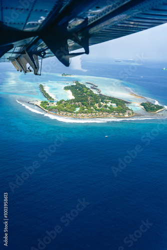 Insel vom Wasserflugzeug, Malediven