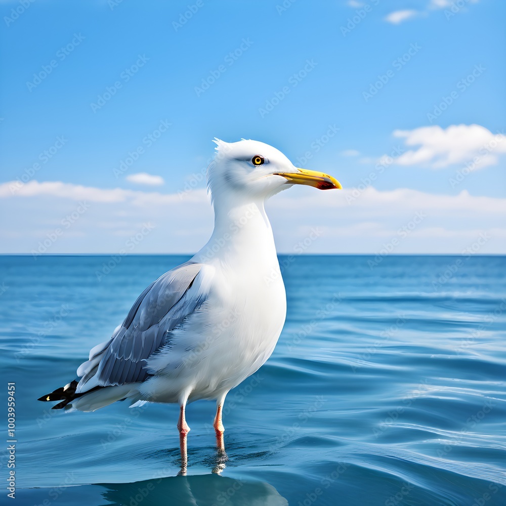 Seagulls by the Sea: Coastal Birds in Nature Seagulls by the Sea: Coastal Birds in Nature