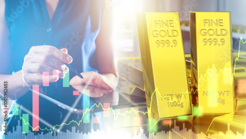 Photos Trading with pure gold