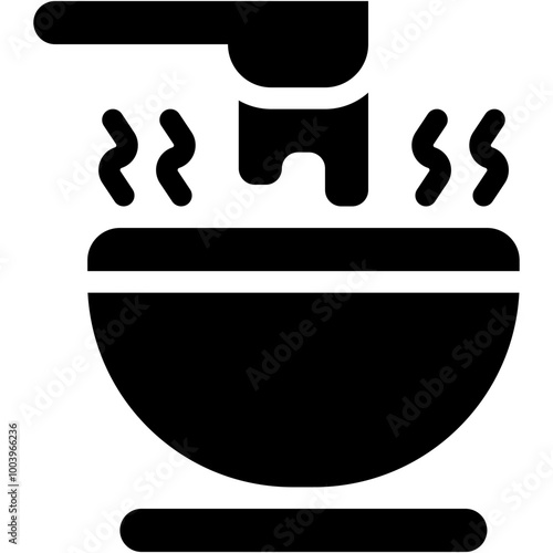 Vector Icon Soup, Italian, Food And Restaurant, Gastronomy, Ribollita