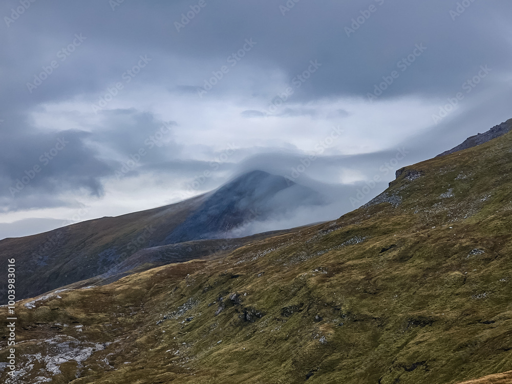 Lochaber and the Grey Corries on a cloudy morning Lochaber and the Grey Corries on a cloudy morning