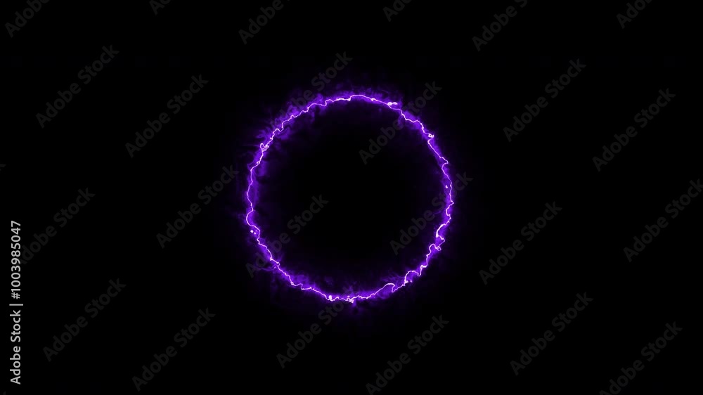 Nebula circle on black background, loop spectrum animation, glowing neon light Nebula circle on black background, loop spectrum animation, glowing neon light