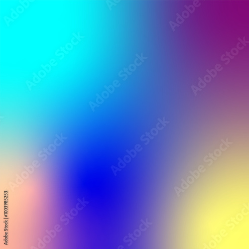 Adobe Illustrator Artwork Background texture colorful neon woman fashion illustration. Abstract backgrounds yellow pink purple blue. Looks like sky rainbow. Gradient card for wallpaper, print, poster 