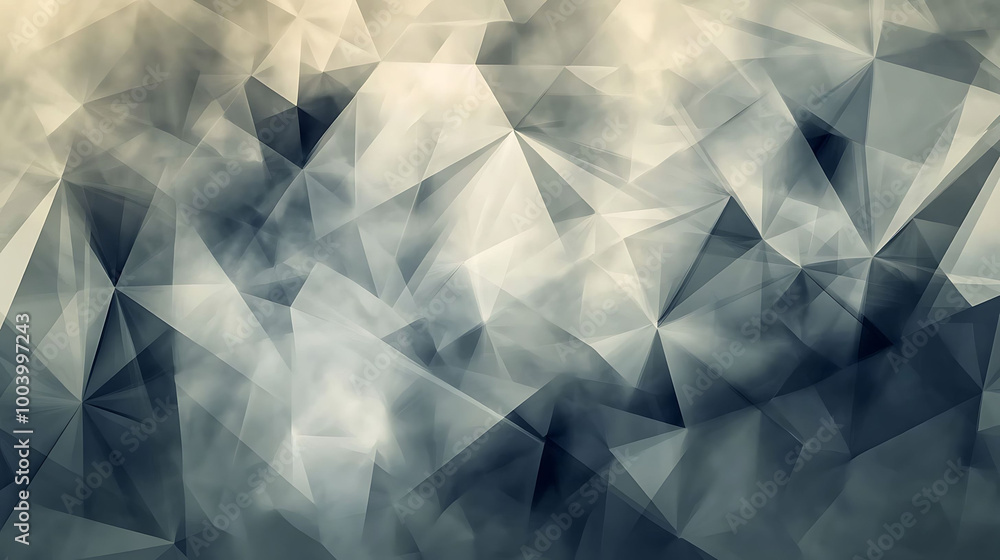 Abstract geometric background with a soft and textured surface, featuring a gradient of gray and white. Abstract geometric background with a soft and textured surface, featuring a gradient of gray and white.