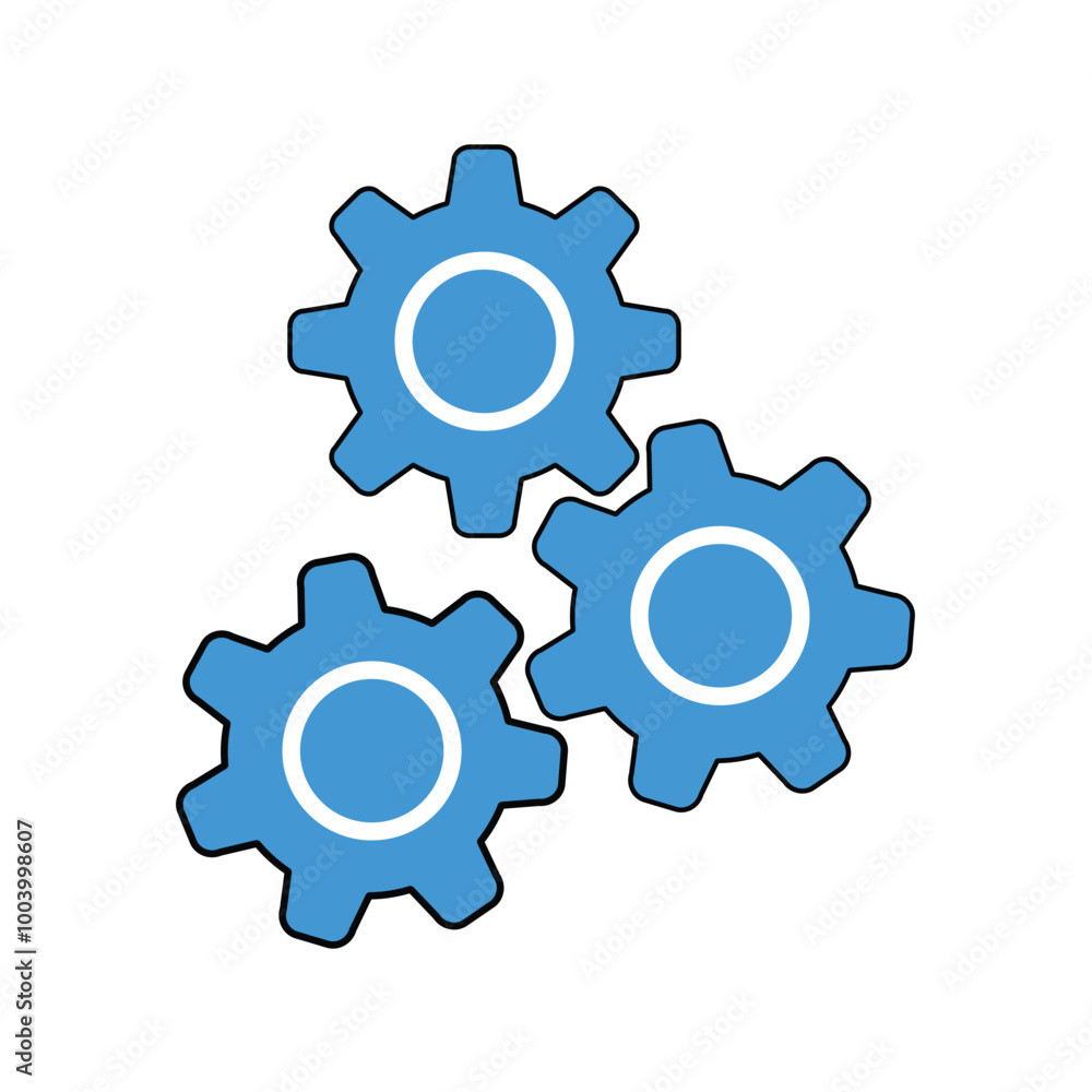 settings glyph icon ,Gear icon vector. Mechanics icon vector set. Engineering symbol or logo. settings glyph icon ,Gear icon vector. Mechanics icon vector set. Engineering symbol or logo.