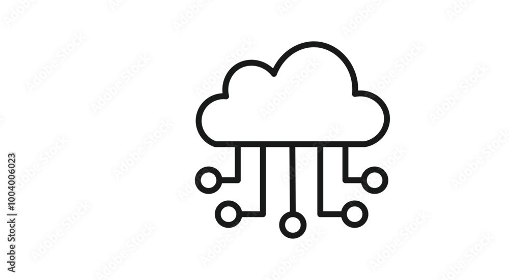 Cloud computing flat icon vector image,
Information Technology icon isolated on white background Cloud computing flat icon vector image,
Information Technology icon isolated on white background