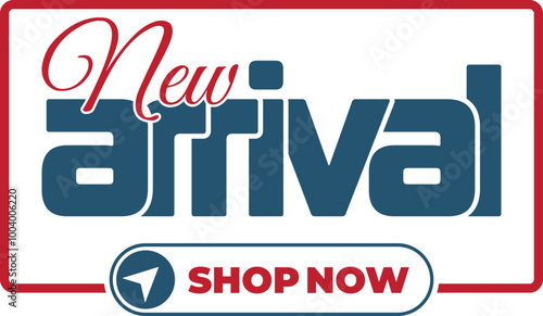 New arrival sale banner design