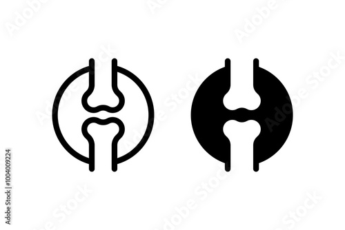 Joints icon. Vector icon design.