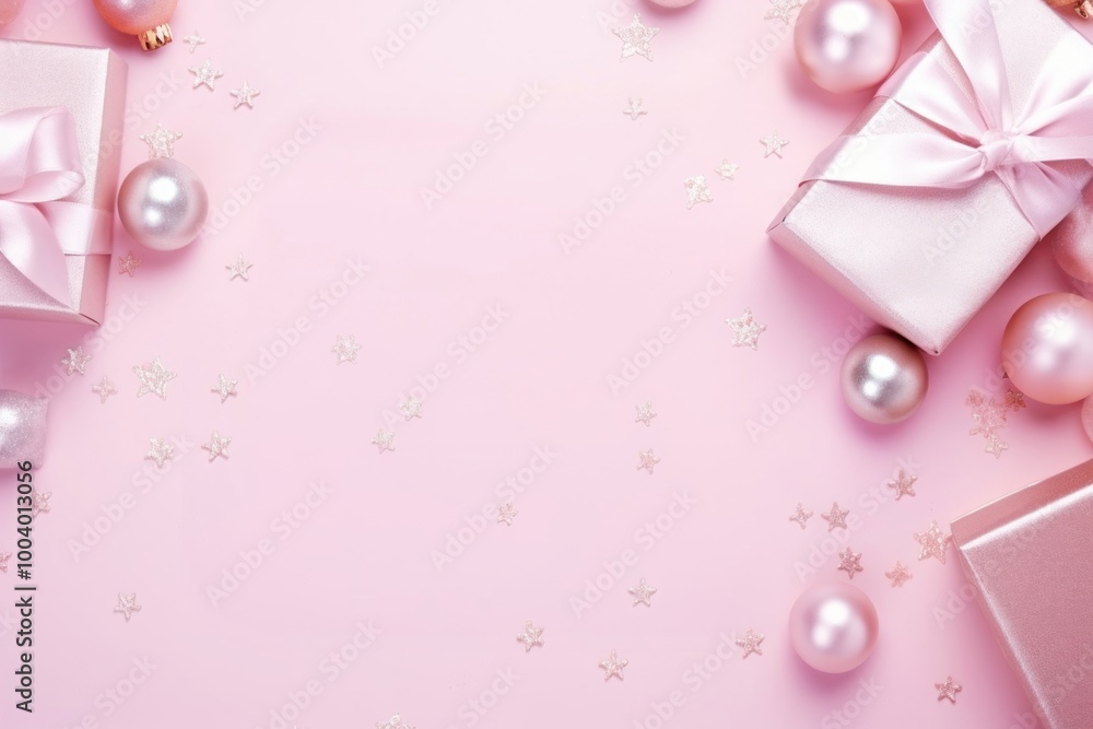 Christmas backgrounds gift pink. Christmas backgrounds gift pink.