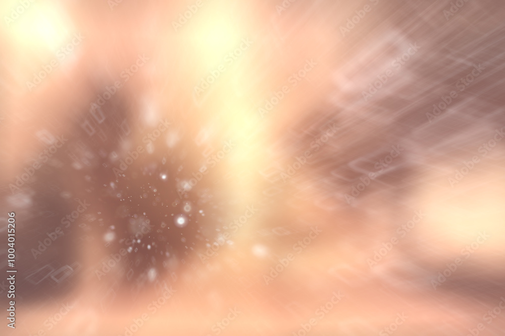 blurred snow / winter abstract background, snowflakes on abstract blurred glowing leaf background blurred snow / winter abstract background, snowflakes on abstract blurred glowing leaf background