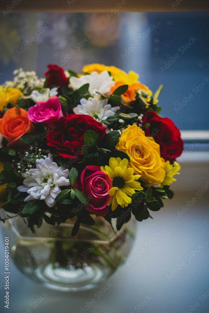 Fototapeta premium Flowers in Vase