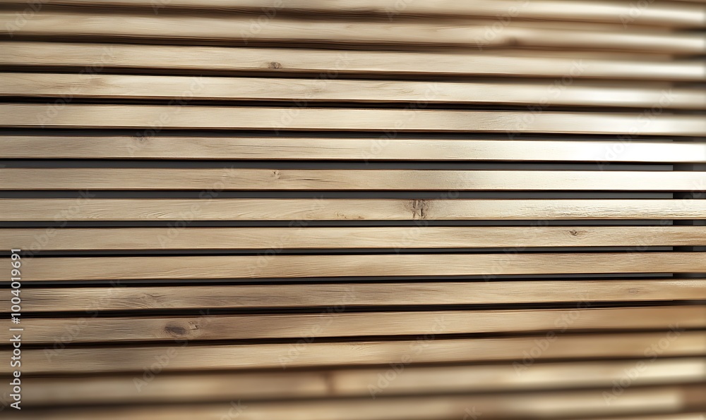 Wooden wall. Texture of wood panels. Pattern of slats with horizontal stripes. Modern interior fences and partitions used in architecture. Cladding from boards is a building material. Wooden wall. Texture of wood panels. Pattern of slats with horizontal stripes. Modern interior fences and partitions used in architecture. Cladding from boards is a building material.