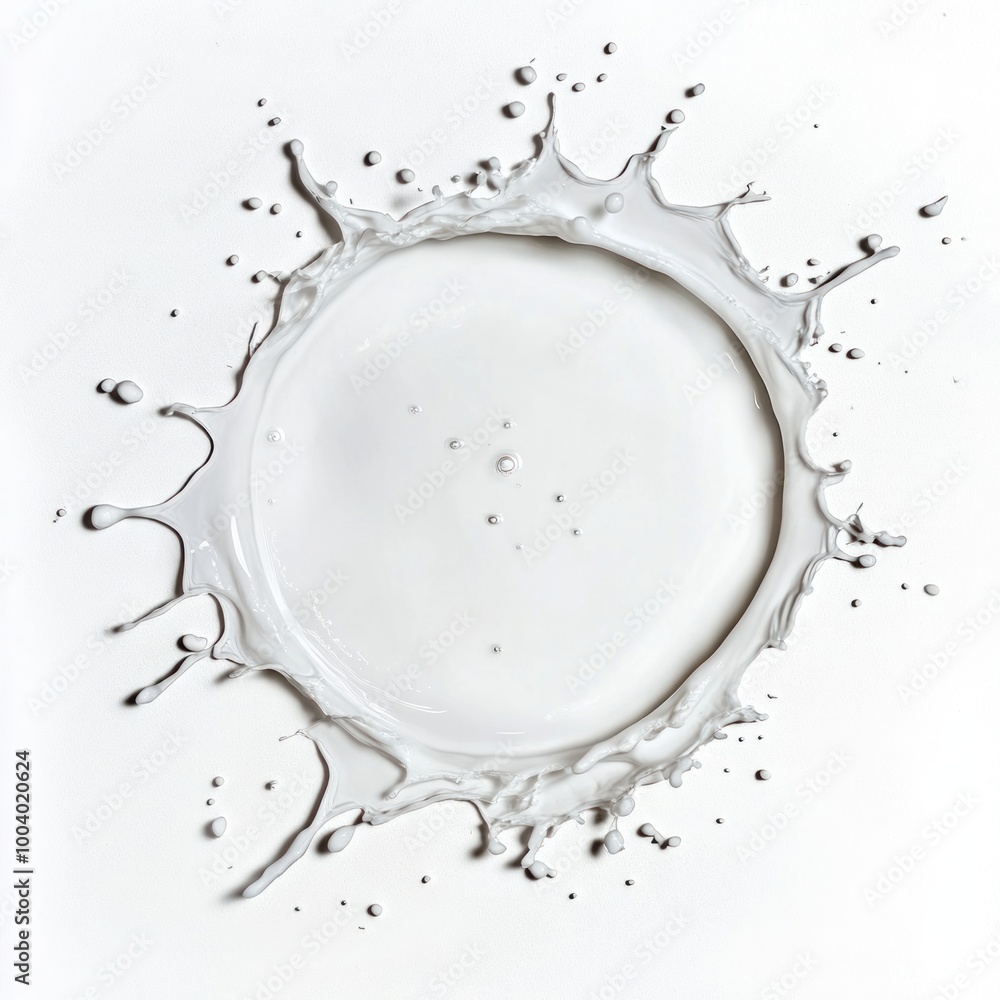Clear white splash background milk white background. Clear white splash background milk white background.
