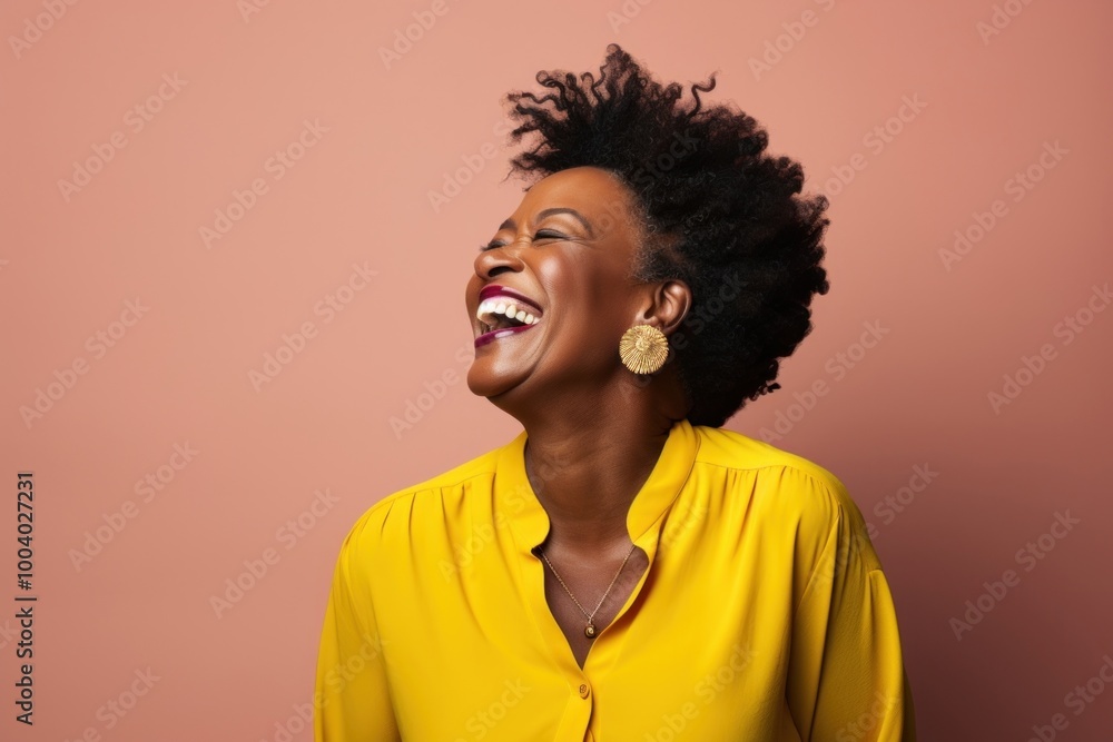 Laughing smile adult woman. Laughing smile adult woman.