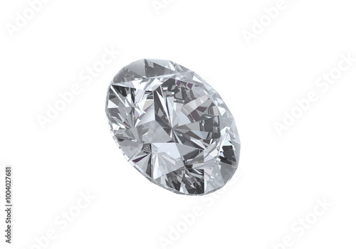 diamond with high quality, transparent background