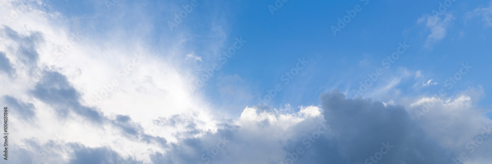 Pano image of wisps rising up from clouds Pano image of wisps rising up from clouds