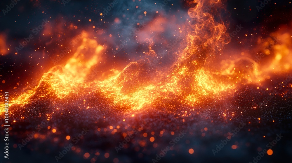 Fiery Inferno: Abstract Fire and Smoke Photography Fiery Inferno: Abstract Fire and Smoke Photography