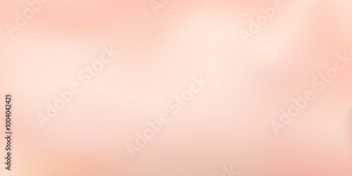 Abstract vector background in light ivory color. Cream neutral gradient. Beige backdrop