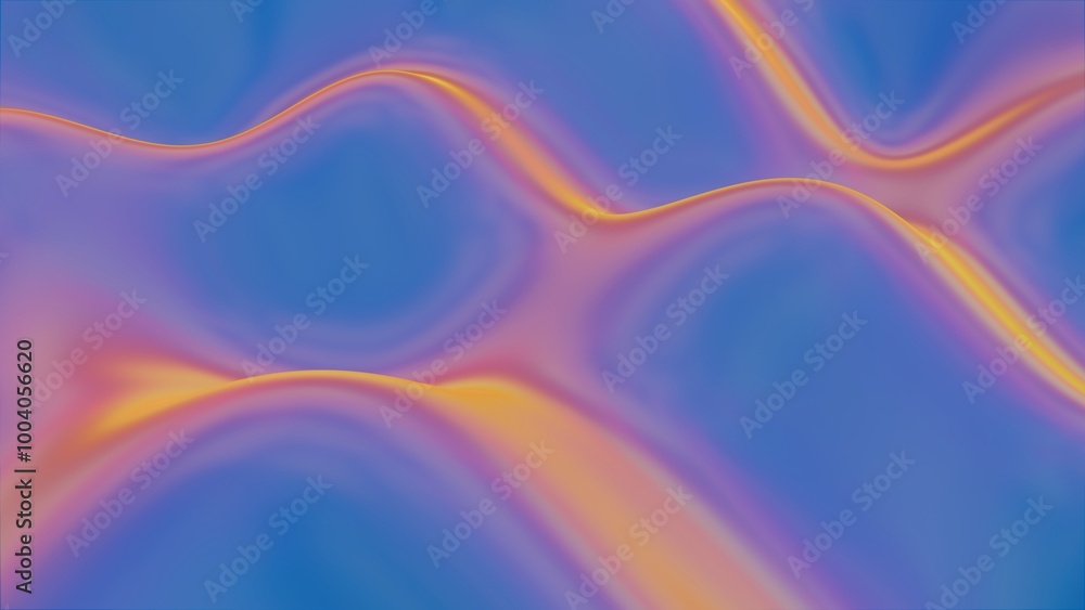 Fototapeta premium Abstract gradient texture with soft blue, purple, and orange hues