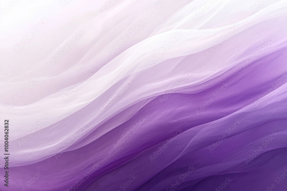 Obraz premium Abstract Purple and White Fabric Draped Texture