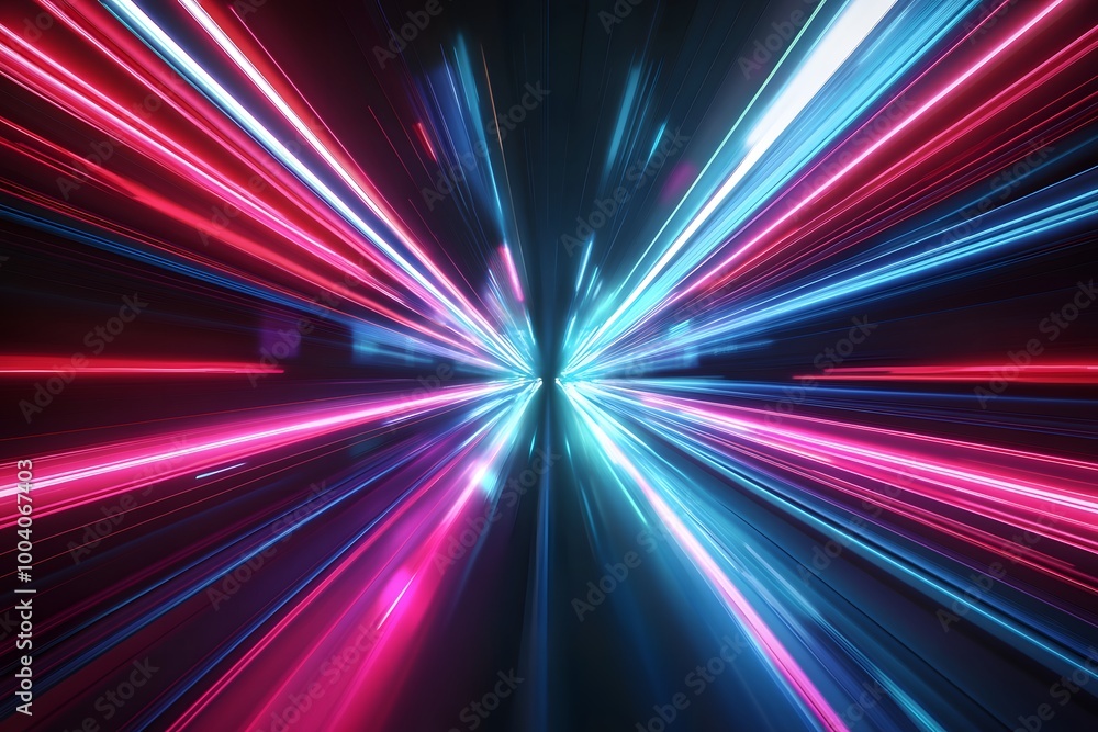 Abstract Neon Lights Speed Lines Background Futuristic Design Abstract Neon Lights Speed Lines Background Futuristic Design