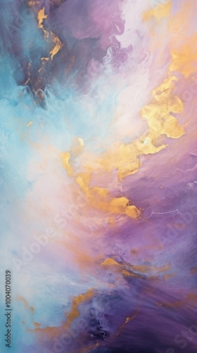 Purple and gold cloud background backgrounds painting nature.