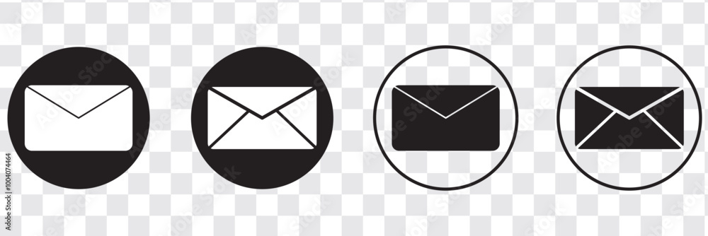 Envelope icon, Mail icon vector for web, computer and mobile app Envelope icon, Mail icon vector for web, computer and mobile app