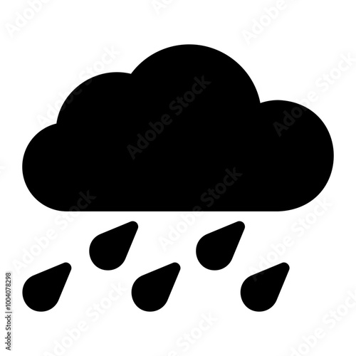 storm glyph icon
