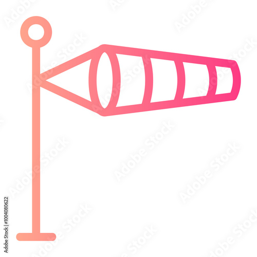 windsock gradient icon