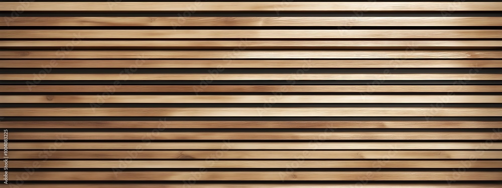 Wooden wall. Texture of wood panels. Pattern of slats with horizontal stripes. Modern interior fences and partitions used in architecture. Cladding from boards is a building material. Wooden wall. Texture of wood panels. Pattern of slats with horizontal stripes. Modern interior fences and partitions used in architecture. Cladding from boards is a building material.