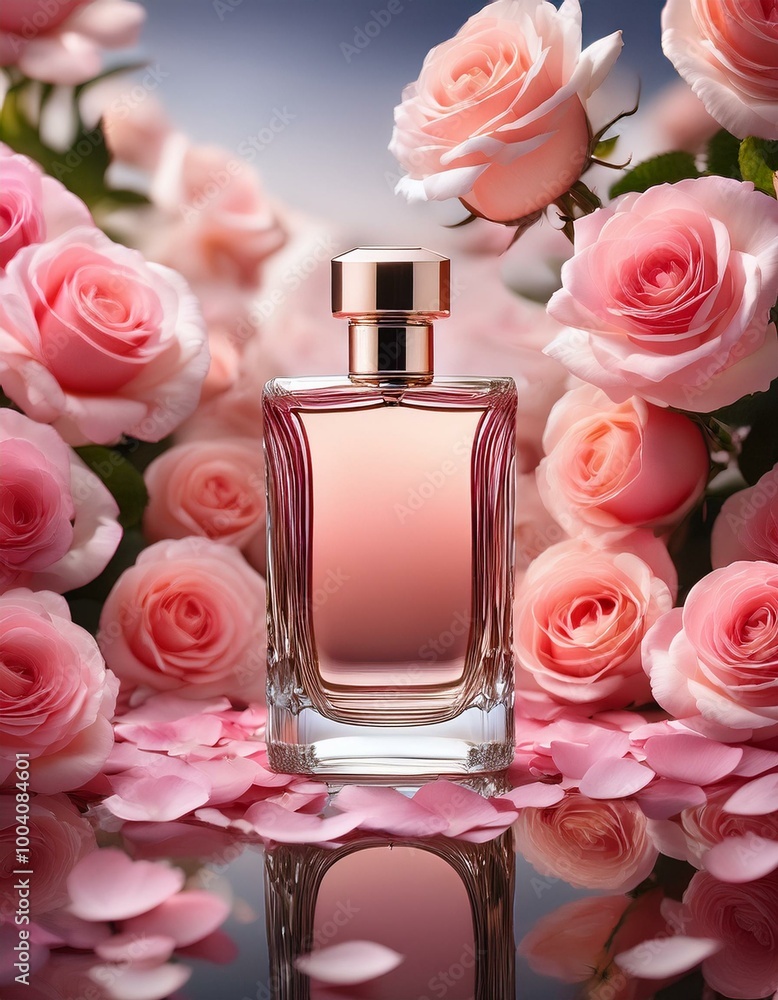 Floral perfume bottle Floral perfume bottle