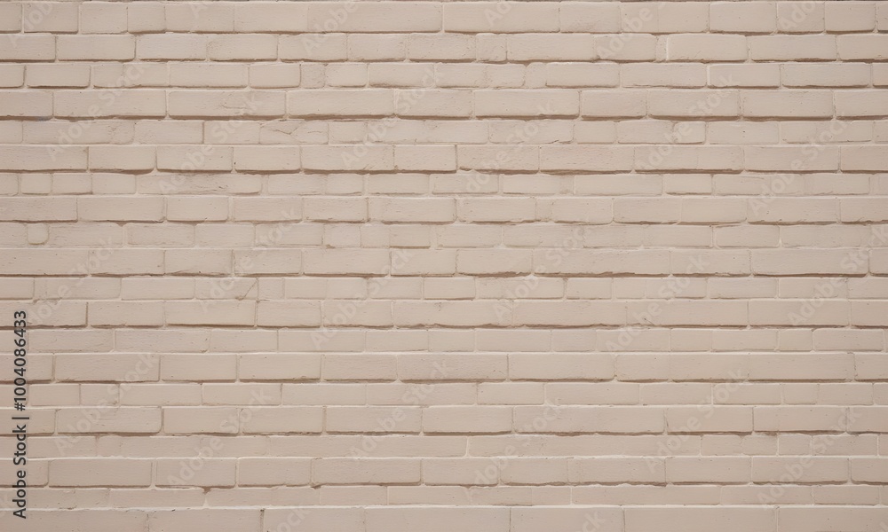 A light beige brick wall with vertical rows of bricks A light beige brick wall with vertical rows of bricks