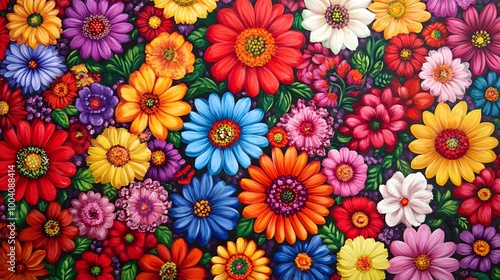 Wallpaper Mural Floral Patterns Background Torontodigital.ca