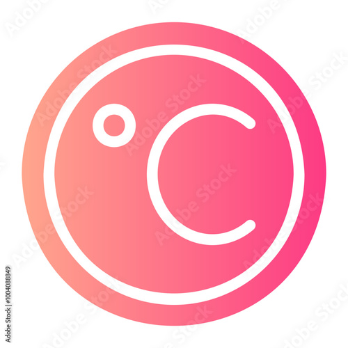 celsius gradient icon