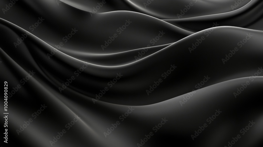 Abstract Black Drape. Abstract Black Drape.