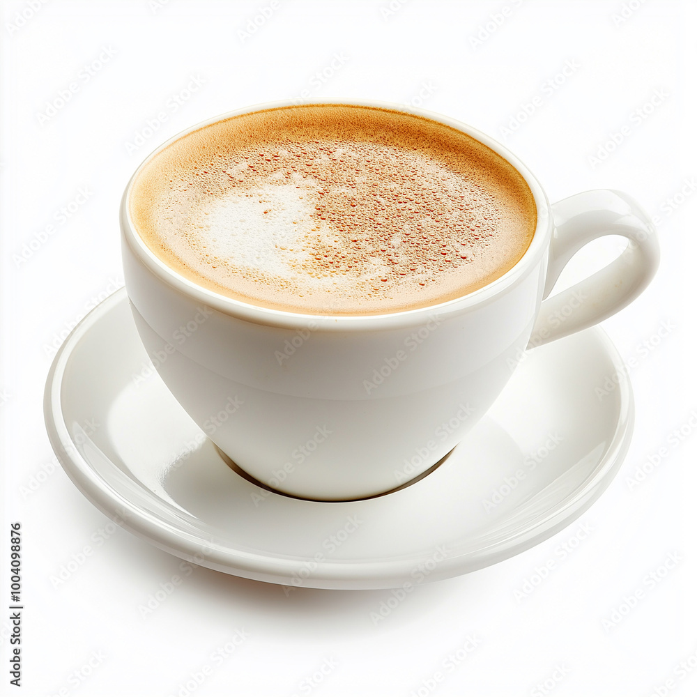 Coffee isolated on white background. generative AI Coffee isolated on white background. generative AI