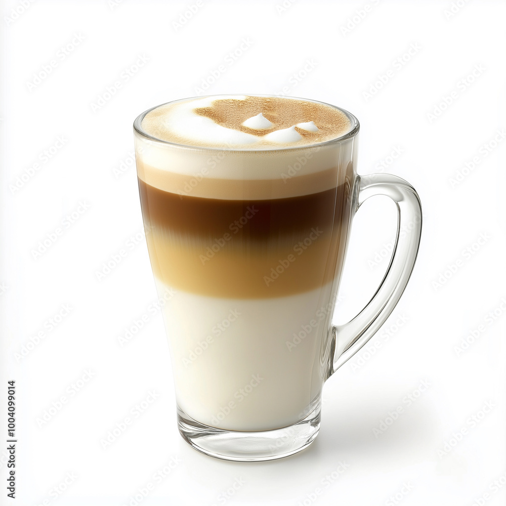 Coffee isolated on white background. generative AI Coffee isolated on white background. generative AI