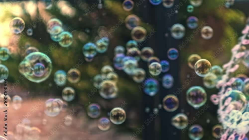 Bubbles in the air Bubbles in the air