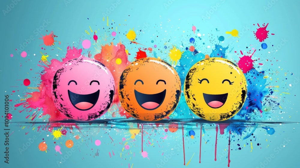Obraz premium world smile day ,happy smile day vector design 