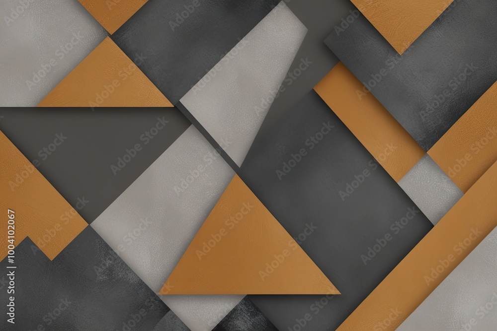 Mustard Gray Abstract Background Featuring Diamond and Triangle Textures Mustard Gray Abstract Background Featuring Diamond and Triangle Textures
