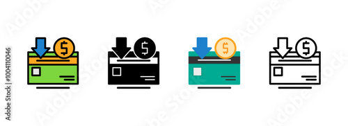 Set of Savings Icon