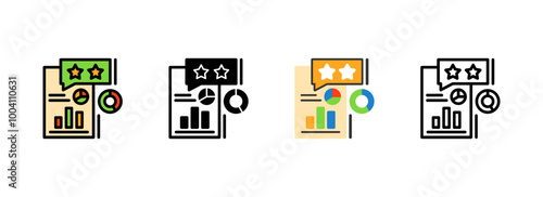 Set of Survey Icon