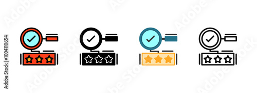 Set of Quality Icon