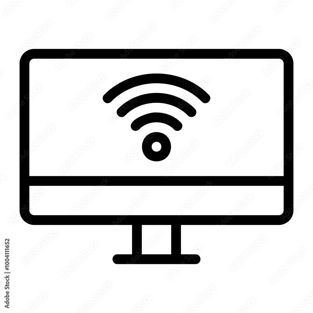 monitor line icon monitor line icon