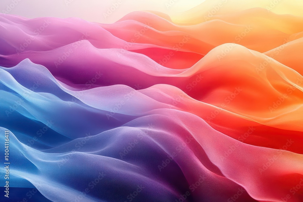 abstract background of smooth waves in a multicolored pastel palette creating a soothing and aesthetic visual that invites contemplation and appreciation of beauty abstract background of smooth waves in a multicolored pastel palette creating a soothing and aesthetic visual that invites contemplation and appreciation of beauty