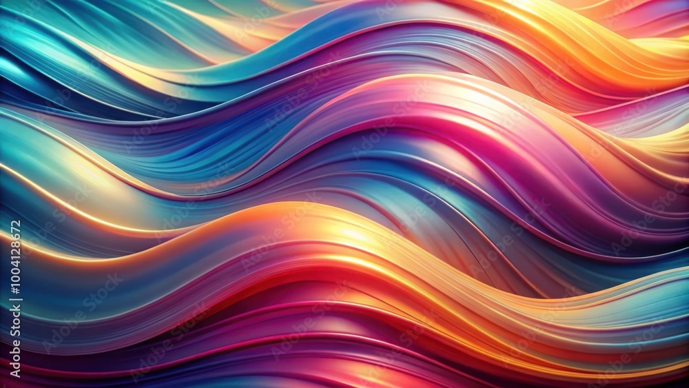 Abstract Fluid Wave Patterns with Dreamy Gradient Background for Creative Design Projects Abstract Fluid Wave Patterns with Dreamy Gradient Background for Creative Design Projects