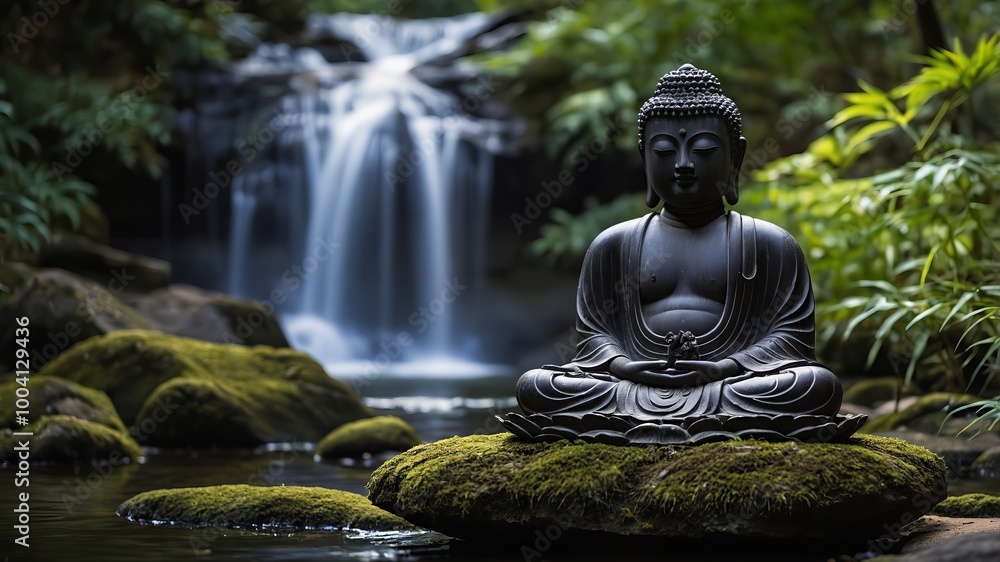 Meditation, black painting, peaceful place, Japanese landscape, Buddhism, Zen, Zen culture, Meditation, black painting, peaceful place, Japanese landscape, Buddhism, Zen, Zen culture,
