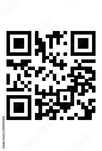 Simple QR Code vector image